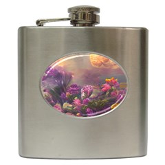 Floral Blossoms  Hip Flask (6 Oz) by Internationalstore