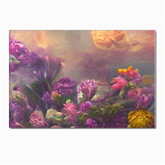 Floral Blossoms  Postcards 5  X 7  (pkg Of 10) by Internationalstore