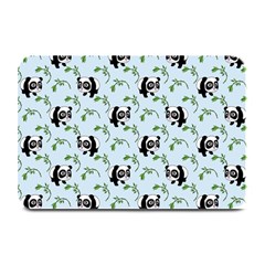 Animal Panda Bamboo Seamless Pattern Plate Mats by Pakjumat