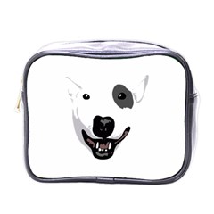 Bull Terrier T- Shirt White Look Calm Bull Terrier 23 T- Shirt Mini Toiletries Bag (one Side) by EnriqueJohnson