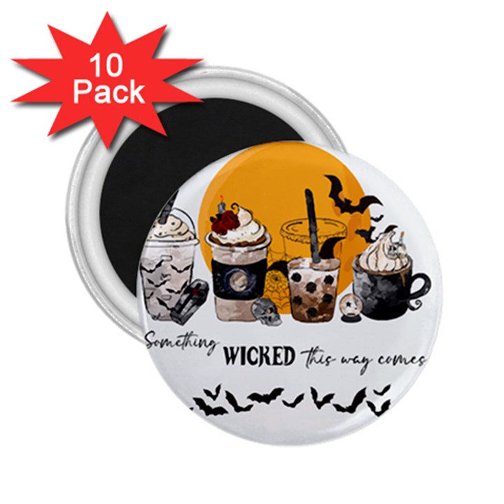 Wicked T- Shirt Something Wicked This Way Comes T- Shirt 2.25  Magnets (10 pack) 