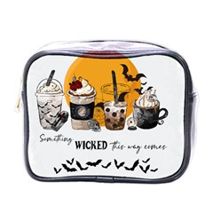 Wicked T- Shirt Something Wicked This Way Comes T- Shirt Mini Toiletries Bag (one Side) by ZUXUMI