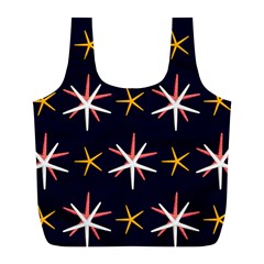 Starfish Full Print Recycle Bag (l) by Mariart