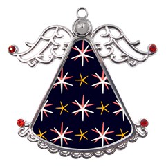 Starfish Metal Angel With Crystal Ornament