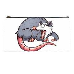 Opossum T-shirtwhite Look Calm Opossum 03 T-shirt (1) Pencil Case by EnriqueJohnson