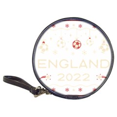 England T- Shirt England Ugly Christmas Sweater Soccer Football 2022 Xmas Pajama T- Shirt (1) Classic 20-cd Wallets by ZUXUMI