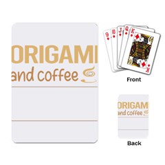 Origami T-shirtif It Involves Coffee Origami T-shirt Playing Cards Single Design (rectangle) by EnriqueJohnson