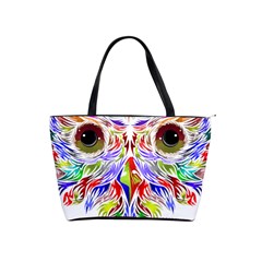 Owl T-shirtowl Color Full For Light Color T-shirt T-shirt Classic Shoulder Handbag by EnriqueJohnson