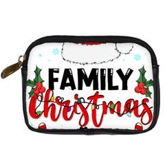 Family Christmas T- Shirt Family Christmas 2022 T- Shirt Digital Camera Leather Case by ZUXUMI