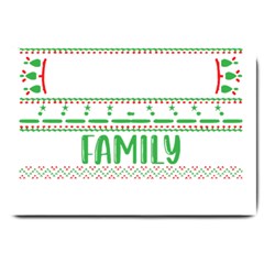 Faulkner Family Christmas T- Shirt Legend Faulkner Family Christmas T- Shirt Large Doormat by ZUXUMI