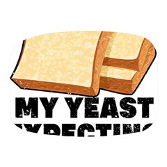 Bread Baking T- Shirt Funny Bread Baking Baker My Yeast Expecting A Bread T- Shirt (1) Mini Square Pill Box by JamesGoode