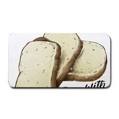 Bread Baking T- Shirt Funny Bread Baking Baker Toastally In Loaf With Bread Baking T- Shirt Medium Bar Mat by JamesGoode