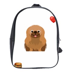 Pekingese T-shirtsteal Your Heart Pekingese 01 T-shirt School Bag (large) by EnriqueJohnson