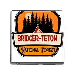 Bridger Teton T- Shirt Bridger Teton National Forest T- Shirt Memory Card Reader (square 5 Slot) by JamesGoode