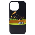 Pelican T-shirtwhite Look Calm Pelican 34 T-shirt (1) iPhone 14 Pro Max Black UV Print Case