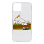 Pelican T-shirtwhite Look Calm Pelican 34 T-shirt (1) iPhone 14 TPU UV Print Case