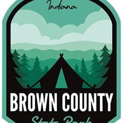 Brown County State Park T- Shirt Brown County State Park I N Camping T- Shirt Play Mat (rectangle) by JamesGoode