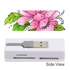 Flowers Art T- Shirtflowers T- Shirt (1) Memory Card Reader (stick)