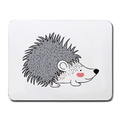 Porcupine T-shirtwhite Look Calm Porcupine 03 T-shirt Small Mousepad by EnriqueJohnson