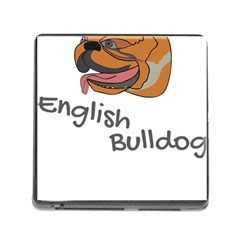 Bulldog T- Shirt Dog Face T- Shirt Memory Card Reader (square 5 Slot) by JamesGoode