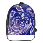 Abstract T- Shirt Abstract Colourful Aesthetic Beautiful Dream Love Romantic Retro Dark Design Vinta School Bag (Large)