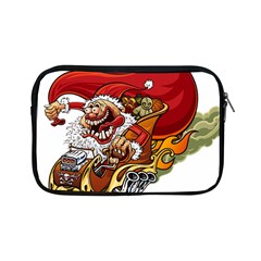 Funny Santa Claus Christmas Apple Ipad Mini Zipper Cases