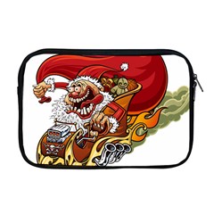 Funny Santa Claus Christmas Apple Macbook Pro 17  Zipper Case