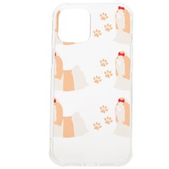 Dog Shih Tzu T- Shirtshih Tzu Dog Pattern T- Shirt Iphone 12 Pro Max Tpu Uv Print Case by EnriqueJohnson