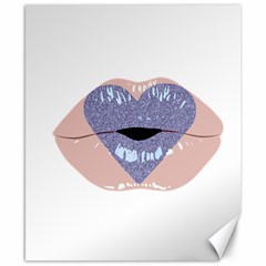 Lips -18 Canvas 8  X 10  by SychEva