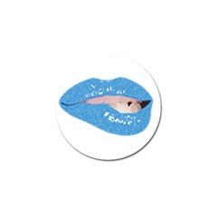 Lips -21 Golf Ball Marker by SychEva