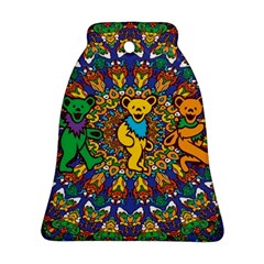 Grateful Dead Pattern Ornament (bell) by Sarkoni