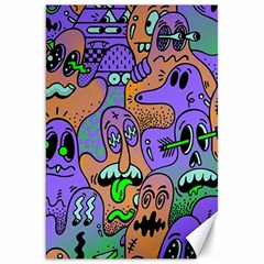 Trippy Aesthetic Halloween Canvas 20  X 30  by Sarkoni