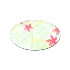 Hawaii T- Shirt Hawaii Flora Garden T- Shirt Sticker Oval (100 Pack) by EnriqueJohnson