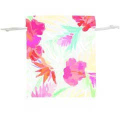 Hawaii T- Shirt Hawaii Flowerbages Pattern T- Shirt Lightweight Drawstring Pouch (xl)