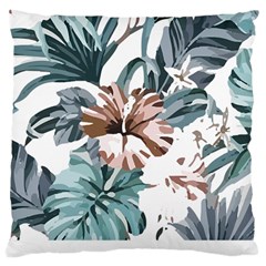 Hawaii T- Shirt Hawaii Hope Flowers Trend T- Shirt Large Cushion Case (two Sides) by EnriqueJohnson