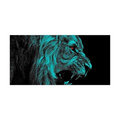 Angry Male Lion Predator Carnivore Yoga Headband by uniart180623