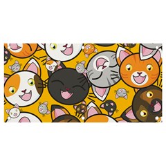 Cats-cute-kitty-kitties-kitten Banner And Sign 4  X 2  by Ket1n9