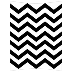 Black And White Chevron Back Support Cushion by Ket1n9