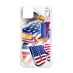 Independence Day United States Of America Iphone 11 Pro Max 6 5 Inch Tpu Uv Print Case by Ket1n9
