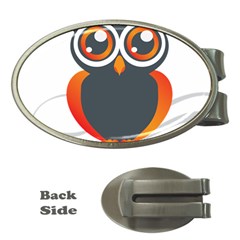 Owl Logo Money Clips (oval)  by Ket1n9