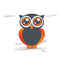 Owl Logo Lightweight Drawstring Pouch (m) by Ket1n9