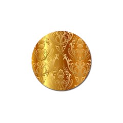 Golden Pattern Vintage Gradient Vector Golf Ball Marker (10 Pack) by Ket1n9