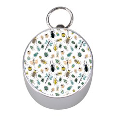 Insect Animal Pattern Mini Silver Compasses by Ket1n9