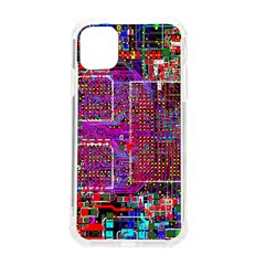 Technology Circuit Board Layout Pattern Iphone 11 Tpu Uv Print Case by Ket1n9
