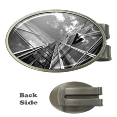 Architecture-skyscraper Money Clips (oval)  by Ket1n9