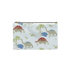 Dinosaur Art Pattern Cosmetic Bag (small) by Ket1n9