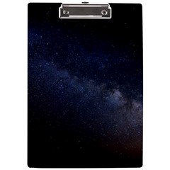 Cosmos-dark-hd-wallpaper-milky-way A4 Acrylic Clipboard by Ket1n9