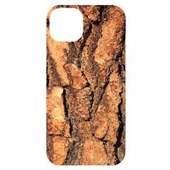 Bark Texture Wood Large Rough Red Wood Outside California Iphone 14 Plus Black Uv Print Case by Ket1n9