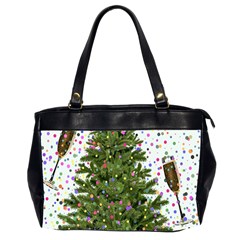 New-year-s-eve-new-year-s-day Oversize Office Handbag (2 Sides) by Ket1n9