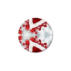 Christmas-background-tile-gifts Golf Ball Marker (10 Pack) by Grandong